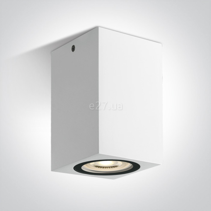Точковий світильник One Light 67142D/W The GU10 Outdoor Cube Lights ABS+PC · One Light · one-light-67142d-w