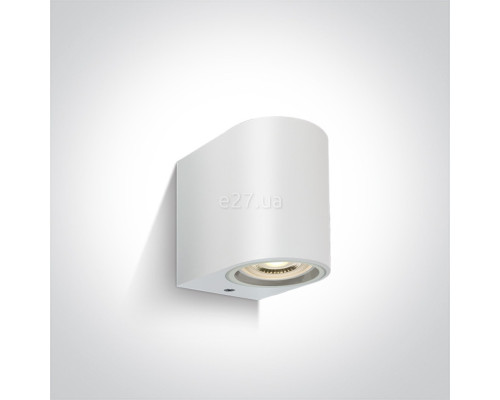 Настінний світильник One Light 67142F/W The GU10 Outdoor Cylinder Lights ABS+PC