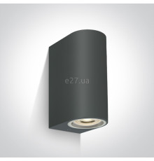 Настінний світильник One Light 67142G/AN The GU10 Outdoor Cylinder Lights ABS+PC