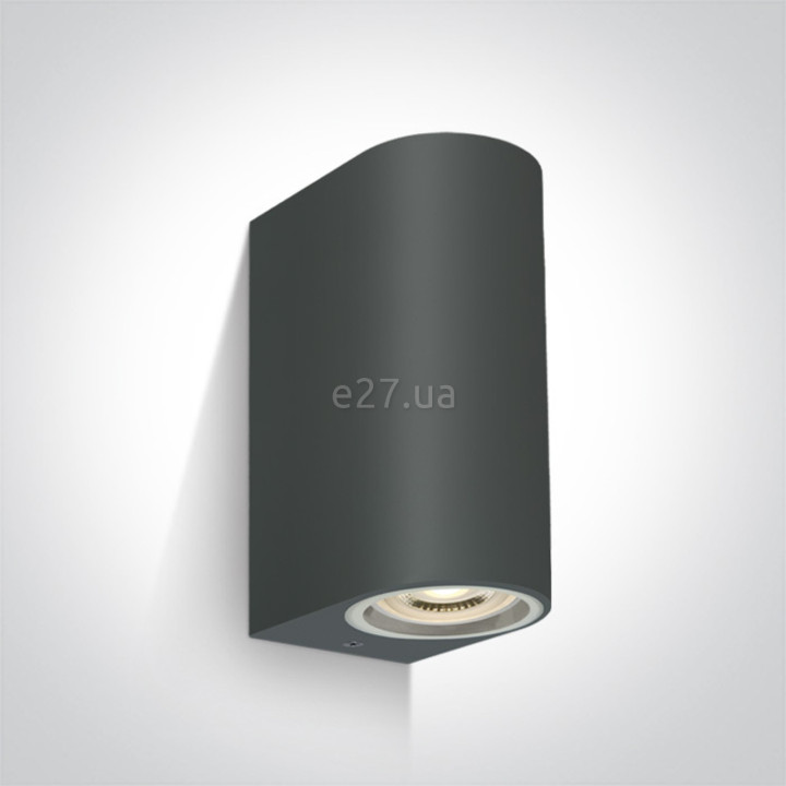 Настінний світильник One Light 67142G/AN The GU10 Outdoor Cylinder Lights ABS+PC · One Light · one-light-67142g-an
