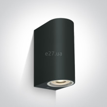 Настінний світильник One Light 67142G/B The GU10 Outdoor Cylinder Lights ABS+PC · One Light · one-light-67142g-b