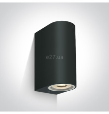 Настінний світильник One Light 67142G/B The GU10 Outdoor Cylinder Lights ABS+PC