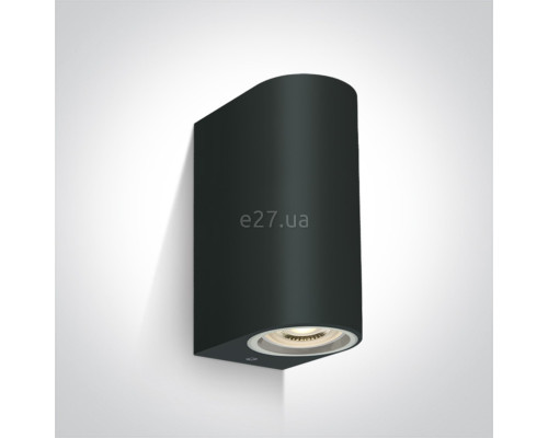 Настінний світильник One Light 67142G/B The GU10 Outdoor Cylinder Lights ABS+PC