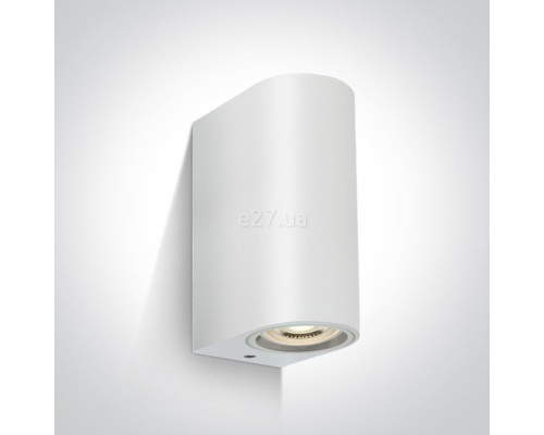 Настінний світильник One Light 67142G/W The GU10 Outdoor Cylinder Lights ABS+PC