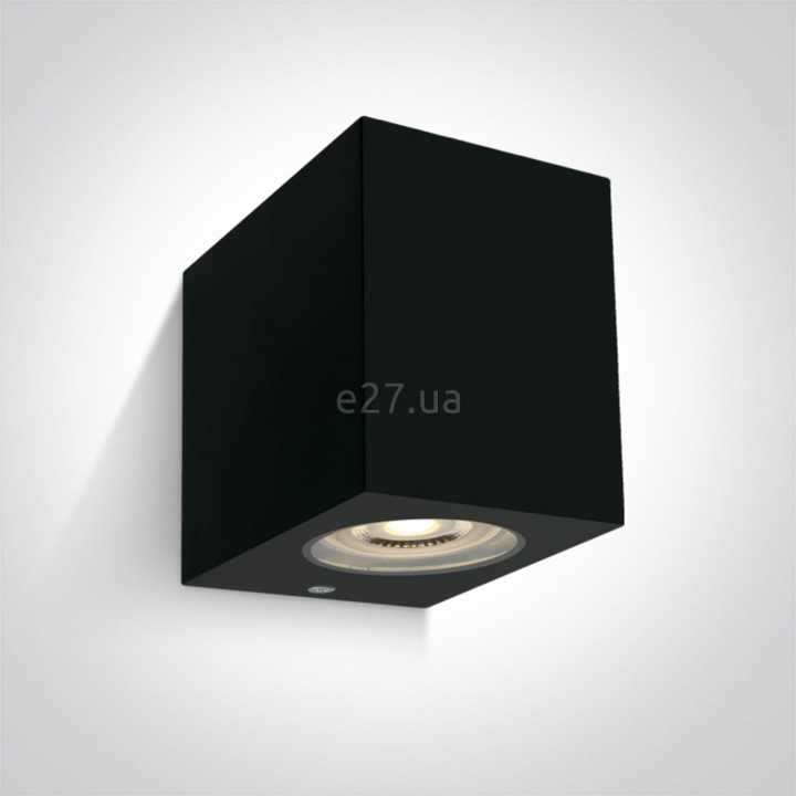 Настінний світильник One Light 67142H/B The GU10 Outdoor Cube Lights ABS+PC · One Light · one-light-67142h-b