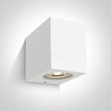 Настінний світильник One Light 67142H/W The GU10 Outdoor Cube Lights ABS+PC · One Light · one-light-67142h-w