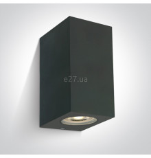 Настінний світильник One Light 67142K/AN The GU10 Outdoor Cube Lights ABS+PC