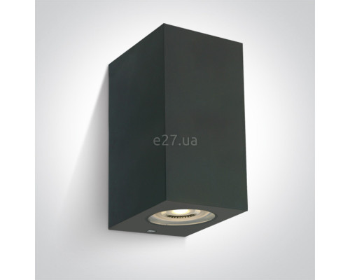 Настінний світильник One Light 67142K/AN The GU10 Outdoor Cube Lights ABS+PC