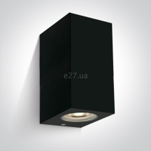 Настінний світильник One Light 67142K/B The GU10 Outdoor Cube Lights ABS+PC · One Light · one-light-67142k-b