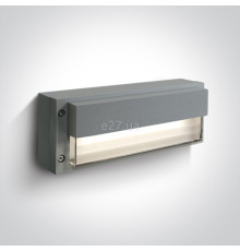 Настінний світильник One Light 67176/G/W Outdoor Wall Lights Die cast, 3 Вт, 3000K