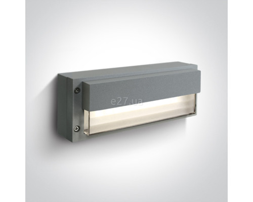 Настінний світильник One Light 67176/G/W Outdoor Wall Lights Die cast, 3 Вт, 3000K