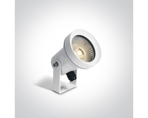 Спот One Light 67196BG/W The GU10 Garden Round Spots Die cast