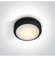 Стельовий світильник One Light 67204/B The Round E27 Outdoor Plafo Die cast