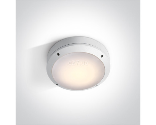Стельовий світильник One Light 67204/W The Round E27 Outdoor Plafo Die cast