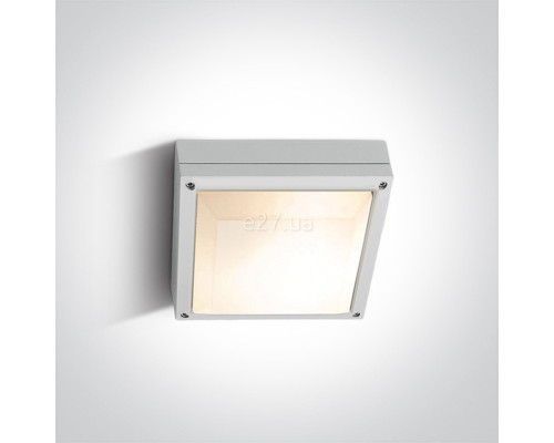 Стельовий світильник One Light 67208/W The Square E27 Outdoor Plafo Die cast