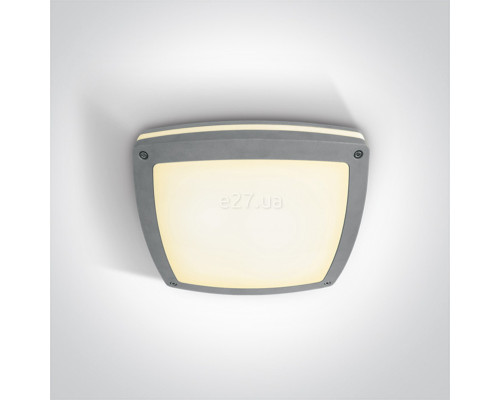 Стельовий світильник One Light 67216/G Outdoor Plafo Die cast