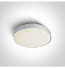 Настінний світильник One Light 67280AN/W/W The LED Plafo Outdoor Round, 24 Вт, 1440 лм, 3000K