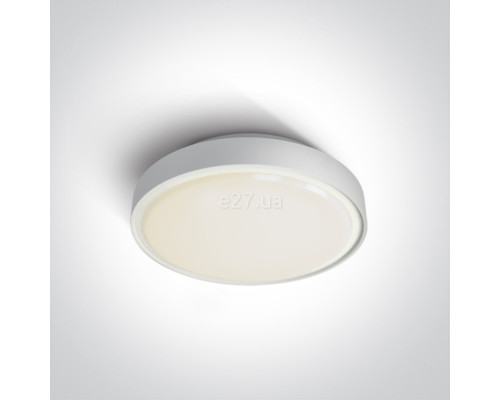 Настінний світильник One Light 67280AN/W/W The LED Plafo Outdoor Round, 24 Вт, 1440 лм, 3000K