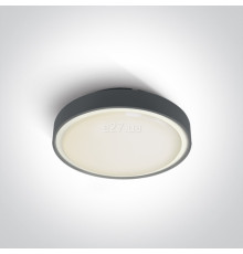 Стельовий світильник One Light 67280E/AN The E27 Plafo Outdoor Range Round