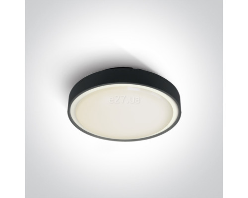 Стельовий світильник One Light 67280E/B The E27 Plafo Outdoor Range Round