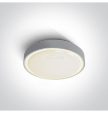 Стельовий світильник One Light 67280E/G The E27 Plafo Outdoor Range Round