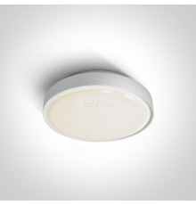 Стельовий світильник One Light 67280N/W/W The LED Plafo Outdoor Round, 16 Вт, 960 лм, 3000K