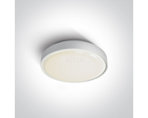 Стельовий світильник One Light 67280N/W/W The LED Plafo Outdoor Round, 16 Вт, 960 лм, 3000K