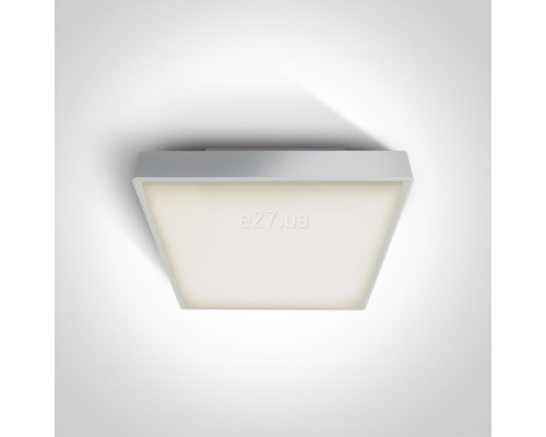 Стельовий світильник One Light 67282EA/W The E27 Plafo Outdoor Range Square