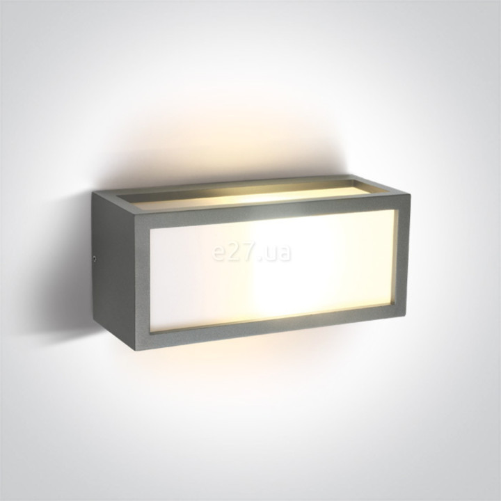 Настінний світильник One Light 67328/G Outdoor E27 Square Die cast · One Light · one-light-67328-g