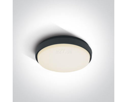Стельовий світильник One Light 67362/AN/W Outdoor Slim LED Plafo Die cast, 25 Вт, 1600 лм, 3000K