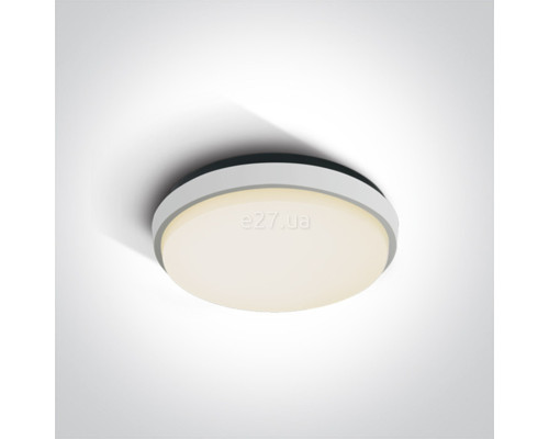 Стельовий світильник One Light 67362/W/W Outdoor Slim LED Plafo Die cast, 25 Вт, 1600 лм, 3000K