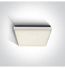 Стельовий світильник One Light 67362A/W/W Outdoor Slim LED Plafo Die cast, 25 Вт, 1600 лм, 3000K
