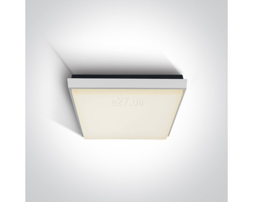 Стельовий світильник One Light 67362A/W/W Outdoor Slim LED Plafo Die cast, 25 Вт, 1600 лм, 3000K