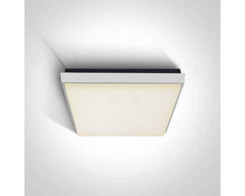 Стельовий світильник One Light 67363A/W/W Outdoor Slim LED Plafo Die cast, 30 Вт, 2500 лм, 3000K