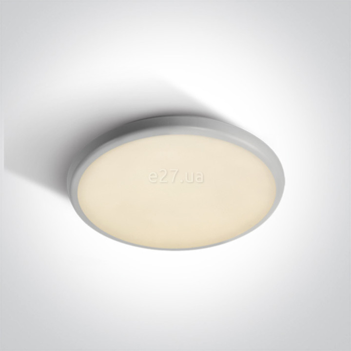 Стельовий світильник One Light 67368/W/W The LED Slim Plafo Range Round, 18 Вт, 1350 лм, 3000K · One Light · one-light-67368-w-w
