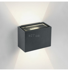 Настінний світильник One Light 67374/AN/W Outdoor Wall Up & Down Lights Die cast, 3 Вт, 420 лм, 3000K