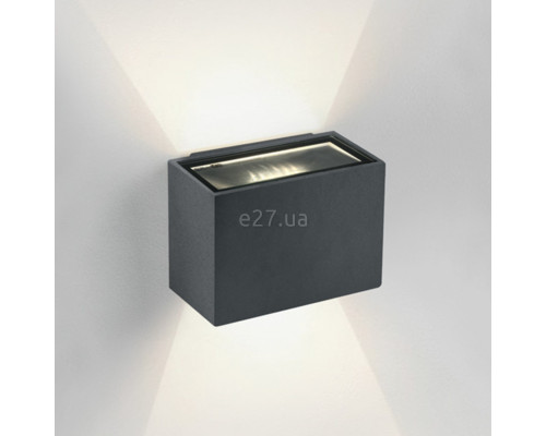 Настінний світильник One Light 67374/AN/W Outdoor Wall Up & Down Lights Die cast, 3 Вт, 420 лм, 3000K