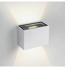Настінний світильник One Light 67374/W/W Outdoor Wall Up & Down Lights Die cast, 3 Вт, 420 лм, 3000K