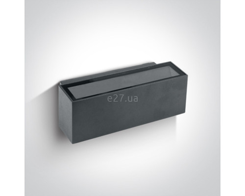 Настінний світильник One Light 67374A/AN/W Outdoor Wall Up & Down Lights Die cast, 6 Вт, 840 лм, 3000K