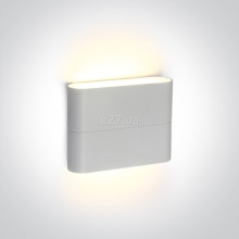 Настінний світильник One Light 67376/W/W Outdoor Slim Range Up & down beam, 3 Вт, 420 лм, 3000K · One Light · one-light-67376-w-w