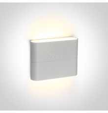 Настінний світильник One Light 67376/W/W Outdoor Slim Range Up & down beam, 3 Вт, 420 лм, 3000K