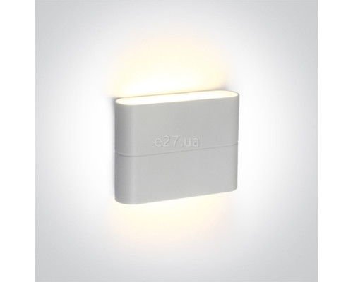 Настінний світильник One Light 67376/W/W Outdoor Slim Range Up & down beam, 3 Вт, 420 лм, 3000K