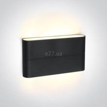 Настінний світильник One Light 67376A/AN/W Outdoor Slim Range Up & down beam, 6 Вт, 840 лм, 3000K · One Light · one-light-67376a-an-w