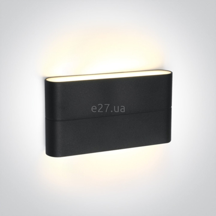 Настінний світильник One Light 67376A/AN/W Outdoor Slim Range Up & down beam, 6 Вт, 840 лм, 3000K · One Light · one-light-67376a-an-w