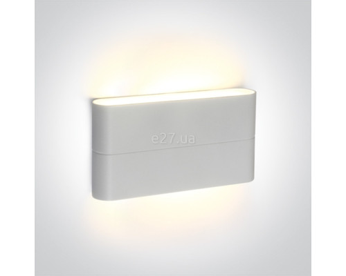 Настінний світильник One Light 67376A/W/W Outdoor Slim Range Up & down beam, 6 Вт, 840 лм, 3000K