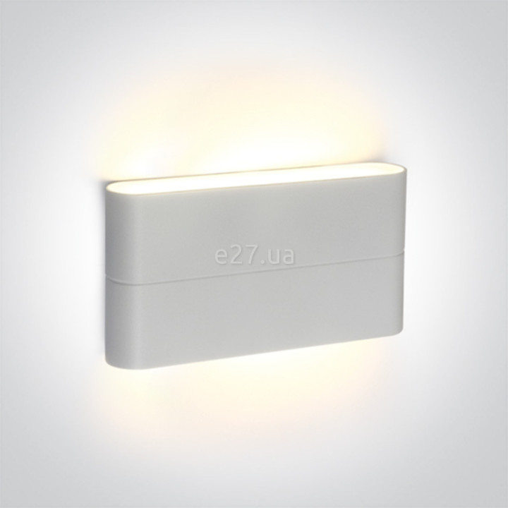 Настінний світильник One Light 67376A/W/W Outdoor Slim Range Up & down beam, 6 Вт, 840 лм, 3000K · One Light · one-light-67376a-w-w