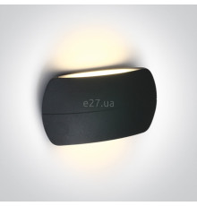 Настінний світильник One Light 67378A/AN/W Outdoor Slim Oval Range Up & down beam, 6 Вт, 840 лм, 3000K