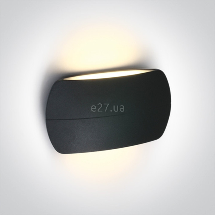 Настінний світильник One Light 67378A/AN/W Outdoor Slim Oval Range Up & down beam, 6 Вт, 840 лм, 3000K · One Light · one-light-67378a-an-w