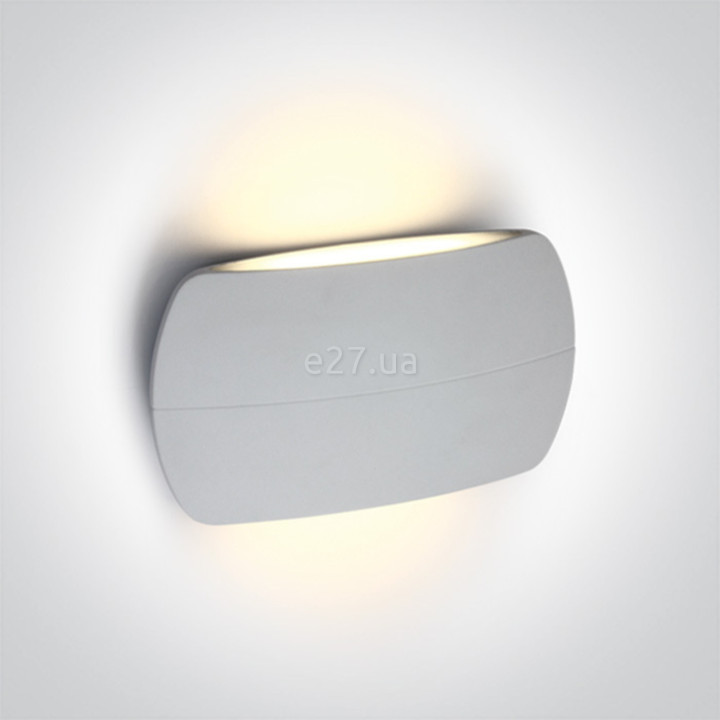 Настінний світильник One Light 67378A/W/W Outdoor Slim Oval Range Up & down beam, 6 Вт, 840 лм, 3000K · One Light · one-light-67378a-w-w