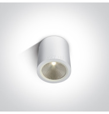 Точковий світильник One Light 67380/W/W COB Outdoor Ceiling Cylinders, 10 Вт, 700 лм, 3000K